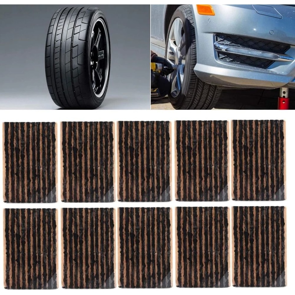 SelfVulcanizing Tire Repair Plugs Tubeless Seal Patches For Quick Tire Fixes 1