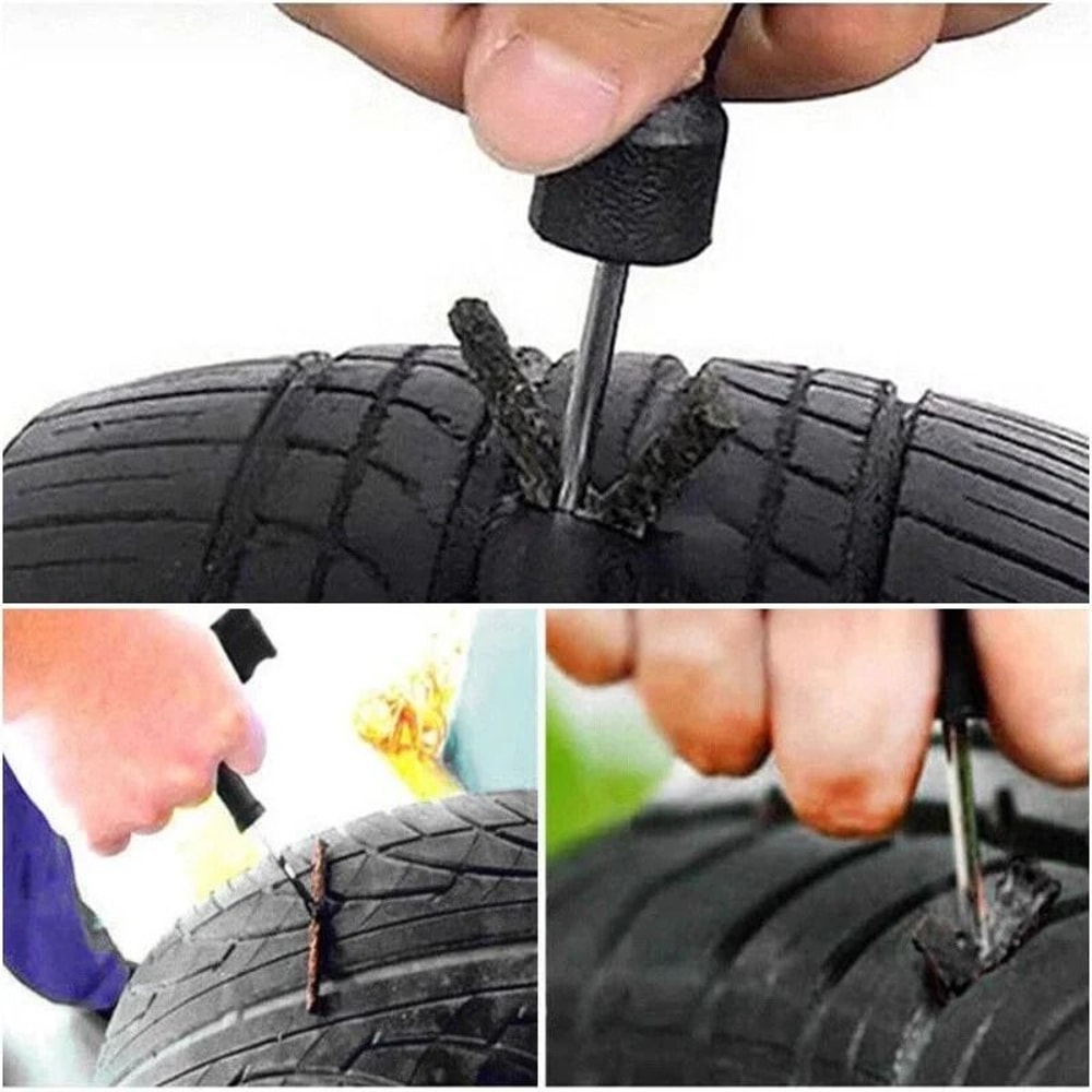 SelfVulcanizing Tire Repair Plugs Tubeless Seal Patches For Quick Tire Fixes 3