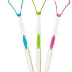 tongue scrapers for fresh breath & oral hygiene ideal for adults & kids