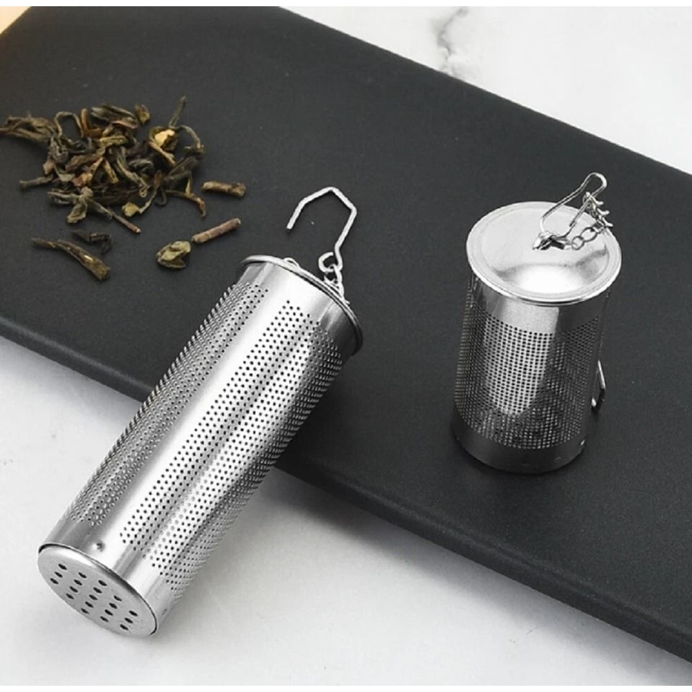 Stainless Steel Tea Infuser Balls With Fine Mesh Strainer And Chain Hook Ideal For Loose Leaf Tea B 5