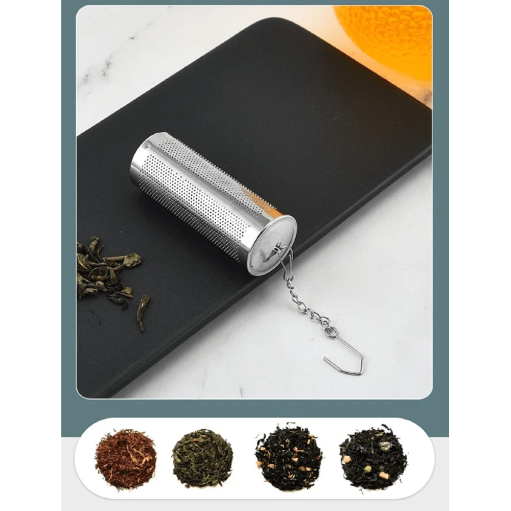 Stainless Steel Tea Infuser Balls With Fine Mesh Strainer And Chain Hook Ideal For Loose Leaf Tea B 7