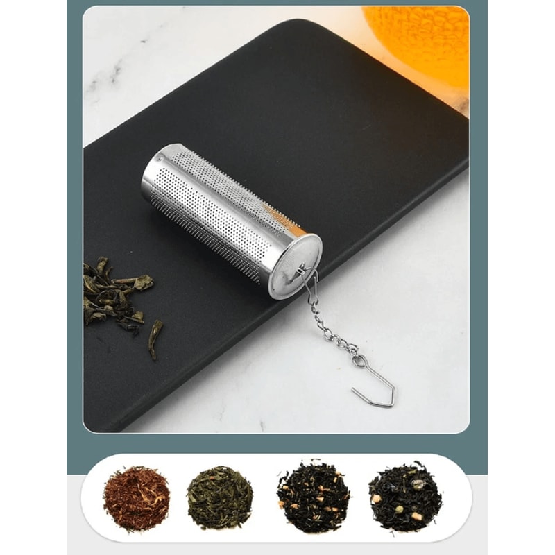 Stainless Steel Tea Infuser Balls With Fine Mesh Strainer And Chain Hook Ideal For Loose Leaf Tea B 7