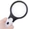 LED Jewelry Loupe Magnifier Handheld Magnifying Glass With Light Modes Portable For Precision Work 7