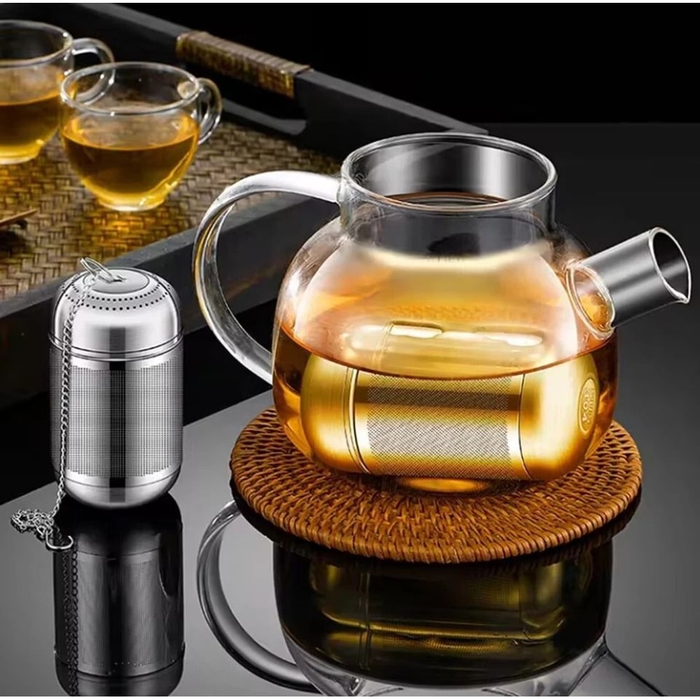 Stainless Steel Tea Infuser For Loose Leaf Tea And Spice Strainer Premium Seasoning Filter Ball For 1