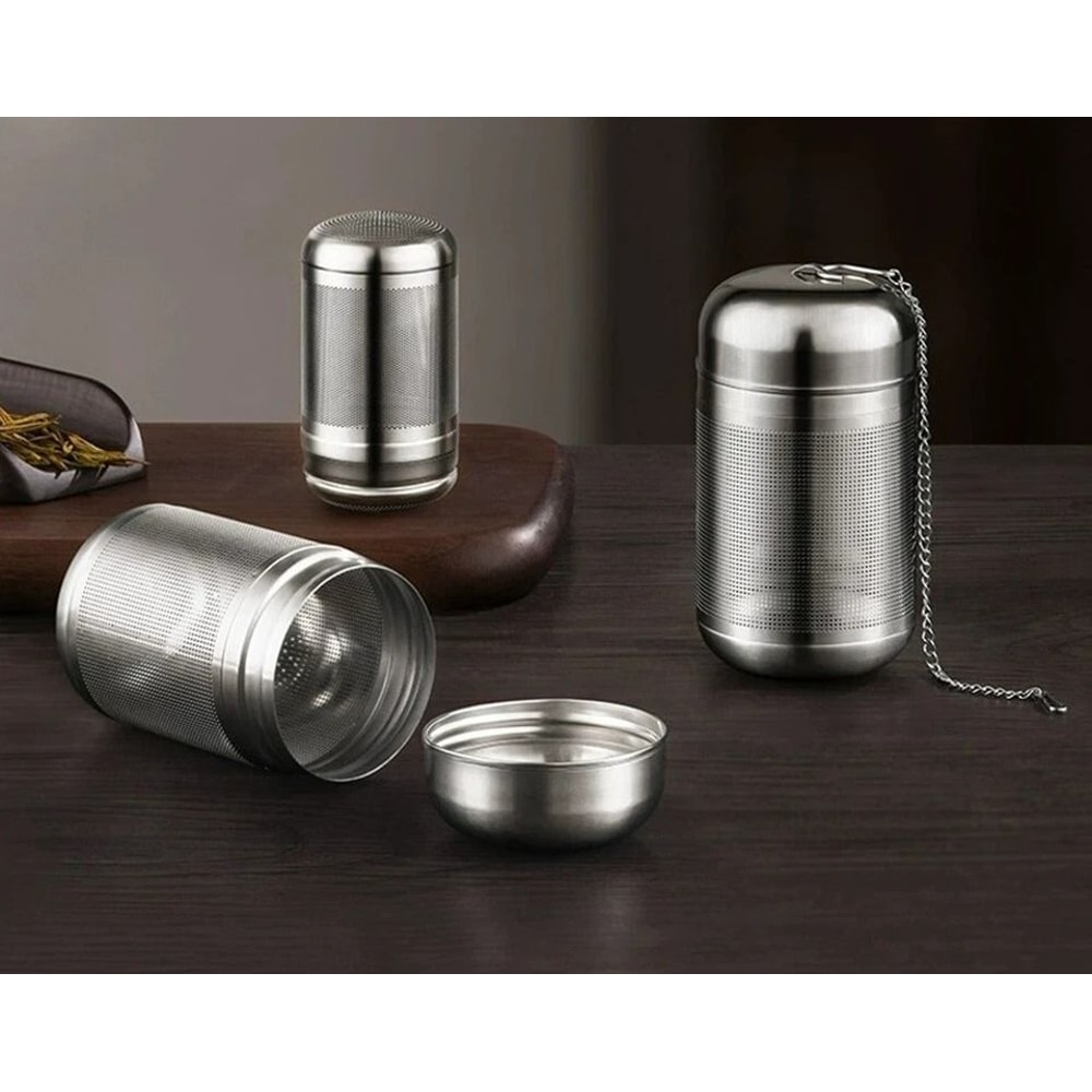 Stainless Steel Tea Infuser For Loose Leaf Tea And Spice Strainer Premium Seasoning Filter Ball For 2