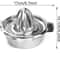 Stainless Steel Manual Citrus Juicer Lemon Lime Orange Squeezer With Bowl And Strainer 1