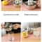Stainless Steel Manual Citrus Juicer Lemon Lime Orange Squeezer With Bowl And Strainer 4
