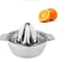 Stainless Steel Manual Citrus Juicer Lemon Lime Orange Squeezer With Bowl And Strainer 0