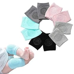 anti-slip baby knee pads & elbow protectors soft crawling safety leg guards for toddlers