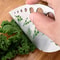 Stainless Steel Herb Stripper Easy Kale Greens Stem Remover For Quick Prep 0