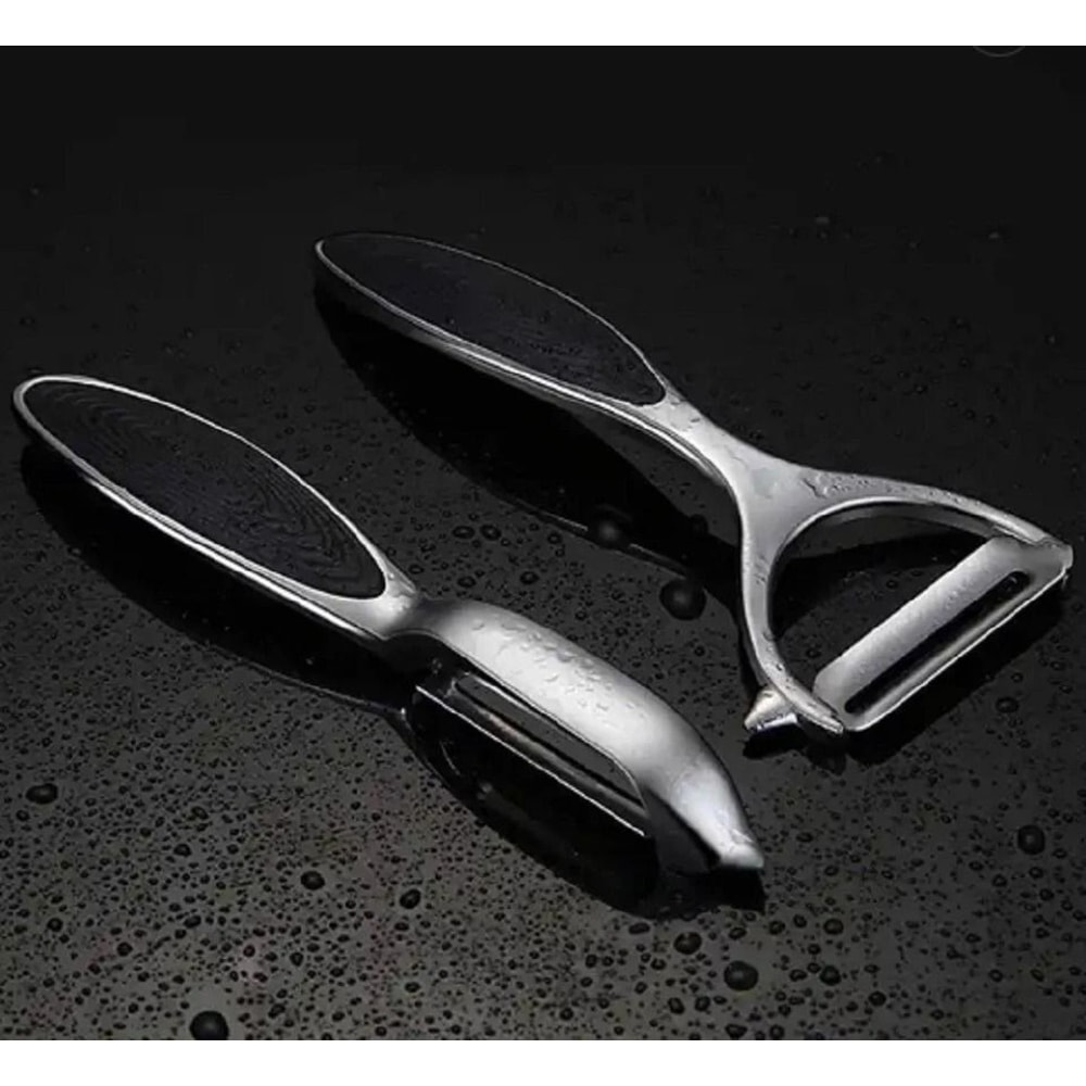 Stainless Steel Vegetable Fruit Peeler Set With NonSlip Handle Potato Carrot Peeler 5