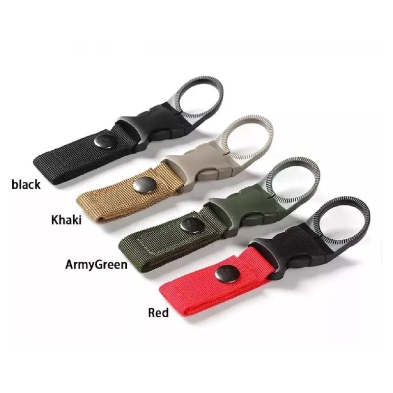 Carabiner Water Bottle Holder Clips For Belt Backpack Perfect For Travel Hiking 3