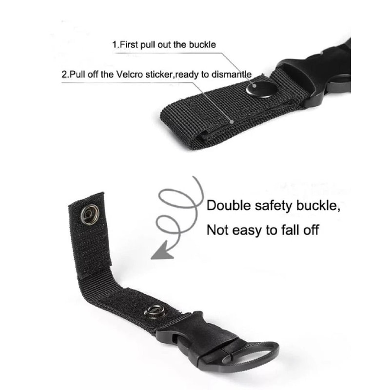 Carabiner Water Bottle Holder Clips For Belt Backpack Perfect For Travel Hiking 4