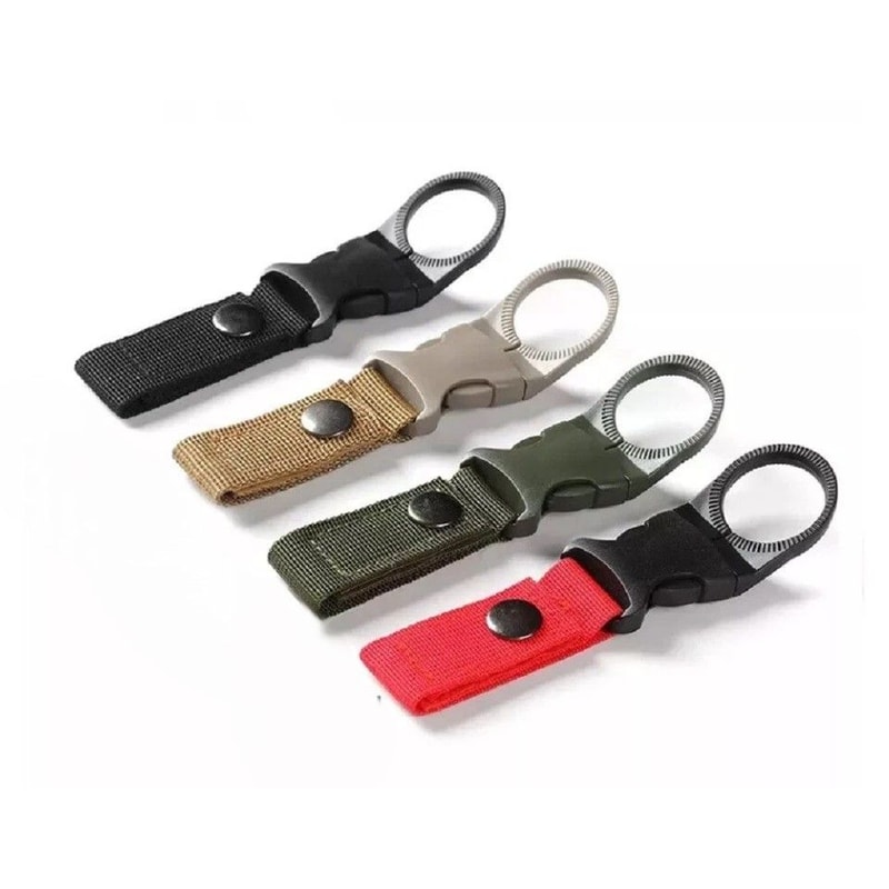 Carabiner Water Bottle Holder Clips For Belt Backpack Perfect For Travel Hiking 0