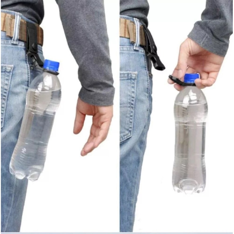 Carabiner Water Bottle Holder Clips For Belt Backpack Perfect For Travel Hiking 9
