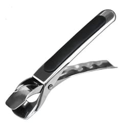 stainless steel anti-scald plate gripper tongs safe kitchen bowl lifter & clamp for hot dishes