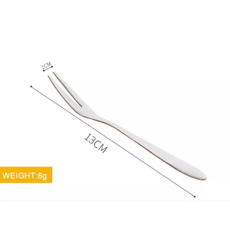 Stainless Steel Mini Fork Prong Fruit Dessert Appetizer Forks 3