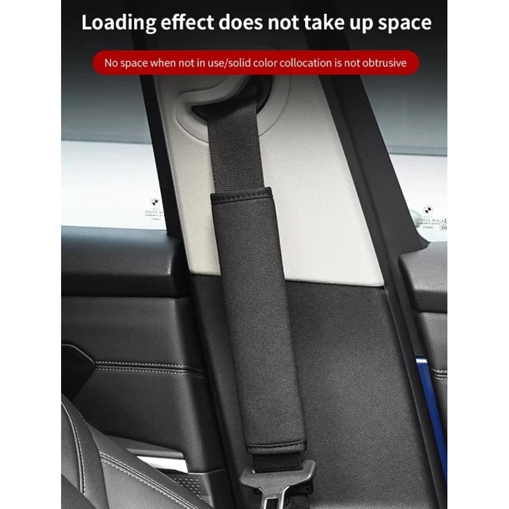 Universal Seat Belt Covers Soft Shoulder Pad Strap Protectors For Car Comfort 4