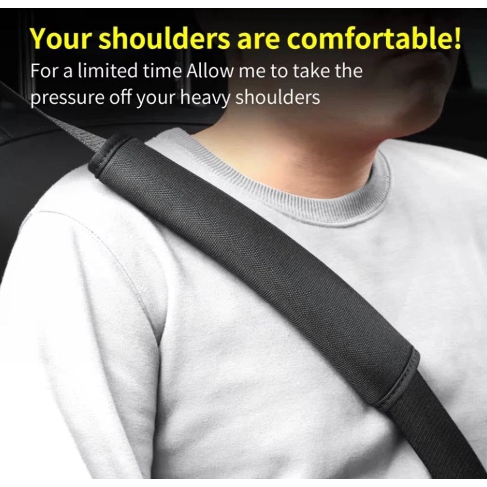 Universal Seat Belt Covers Soft Shoulder Pad Strap Protectors For Car Comfort 7