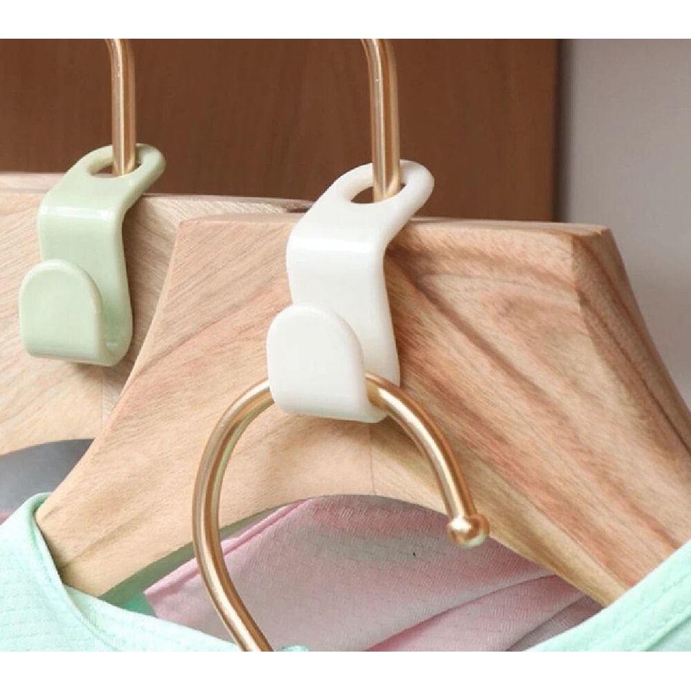 Hanger Connector Hooks SpaceSaving Closet Organizer Cascading Hanger Clips 3