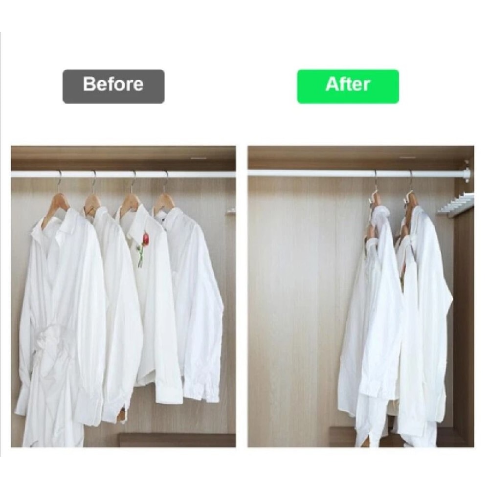 Hanger Connector Hooks SpaceSaving Closet Organizer Cascading Hanger Clips 8