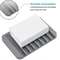 Silicone Soap Dish Set SelfDraining Water Drainer Tray For Bathroom Soap QuickDry Silicone Holder 6