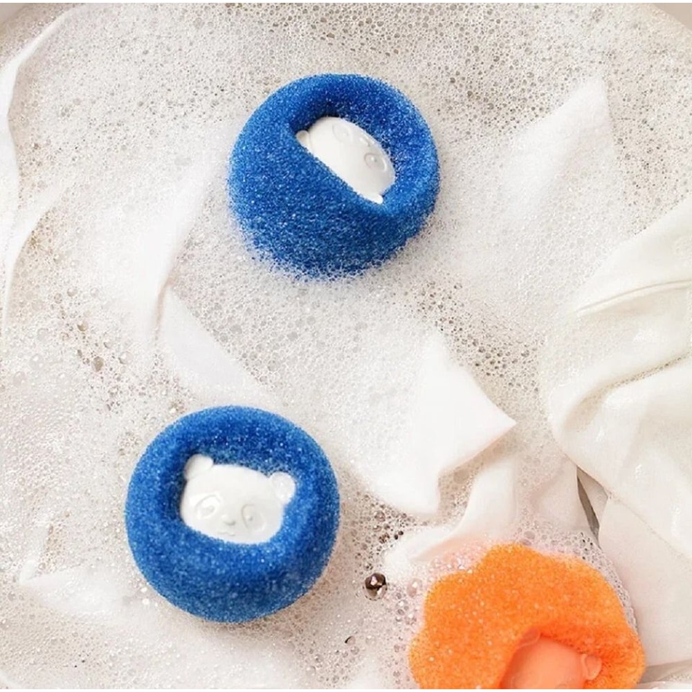 Laundry Pet Hair Remover Balls Reusable Lint Catcher For Washer Dryer 1