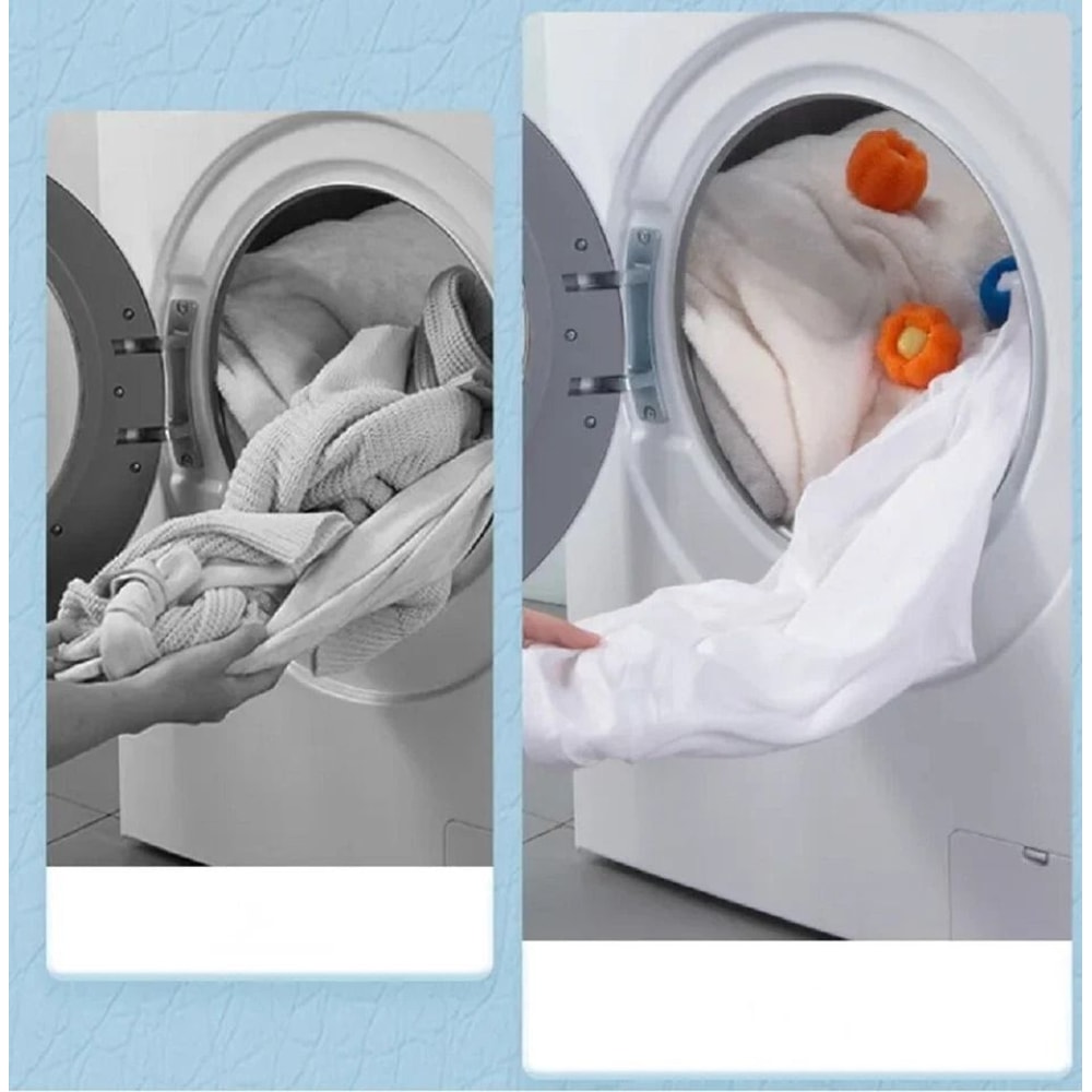 Laundry Pet Hair Remover Balls Reusable Lint Catcher For Washer Dryer 5