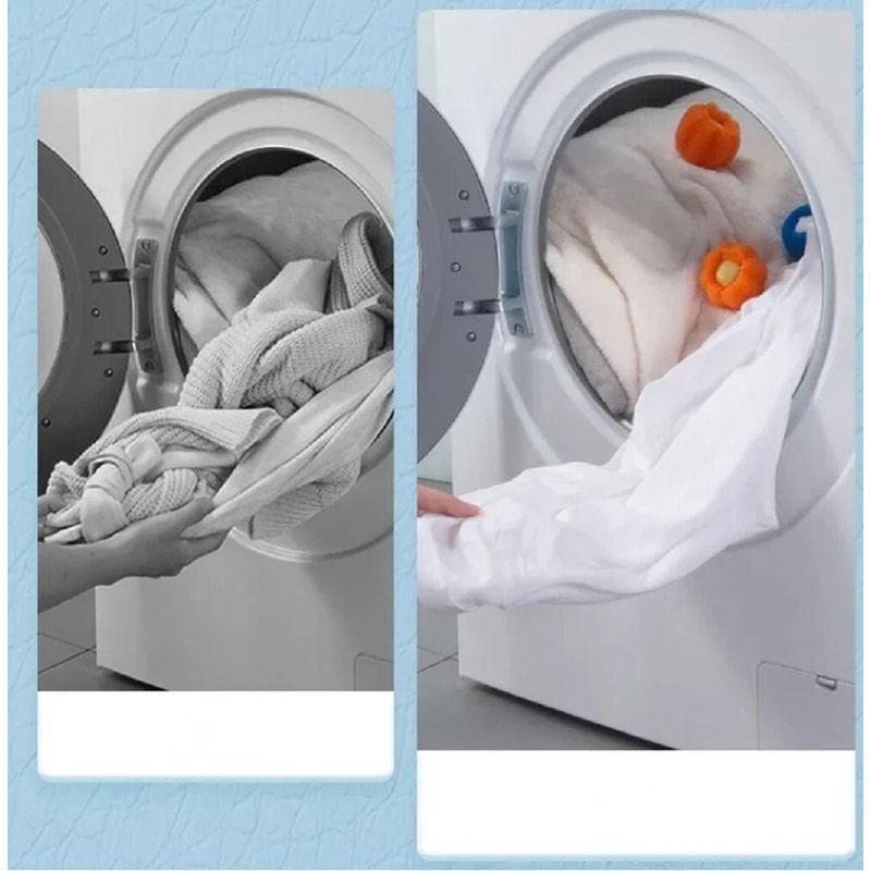 Laundry Pet Hair Remover Balls Reusable Lint Catcher For Washer Dryer 5