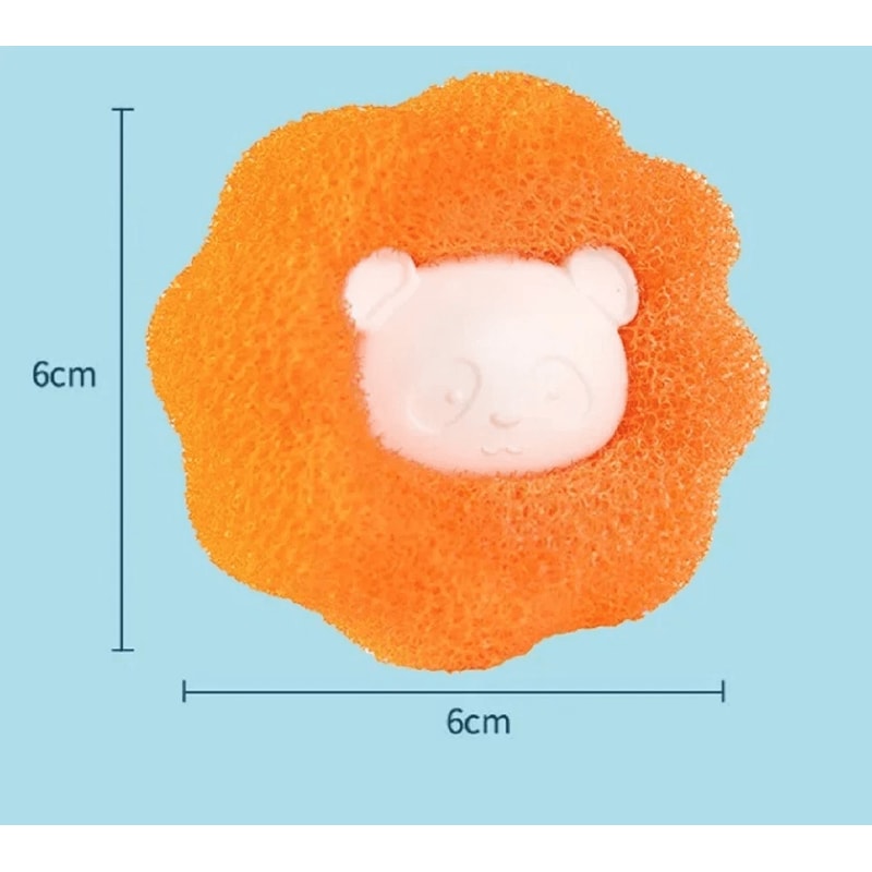 Laundry Pet Hair Remover Balls Reusable Lint Catcher For Washer Dryer 6