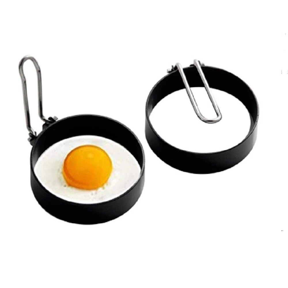 Nonstick Egg And Pancake Mold Rings Set Perfect For Breakfast Omelets And Pancakes 0