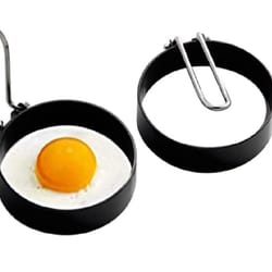 nonstick egg and pancake mold rings set perfect for breakfast, omelets, and pancakes