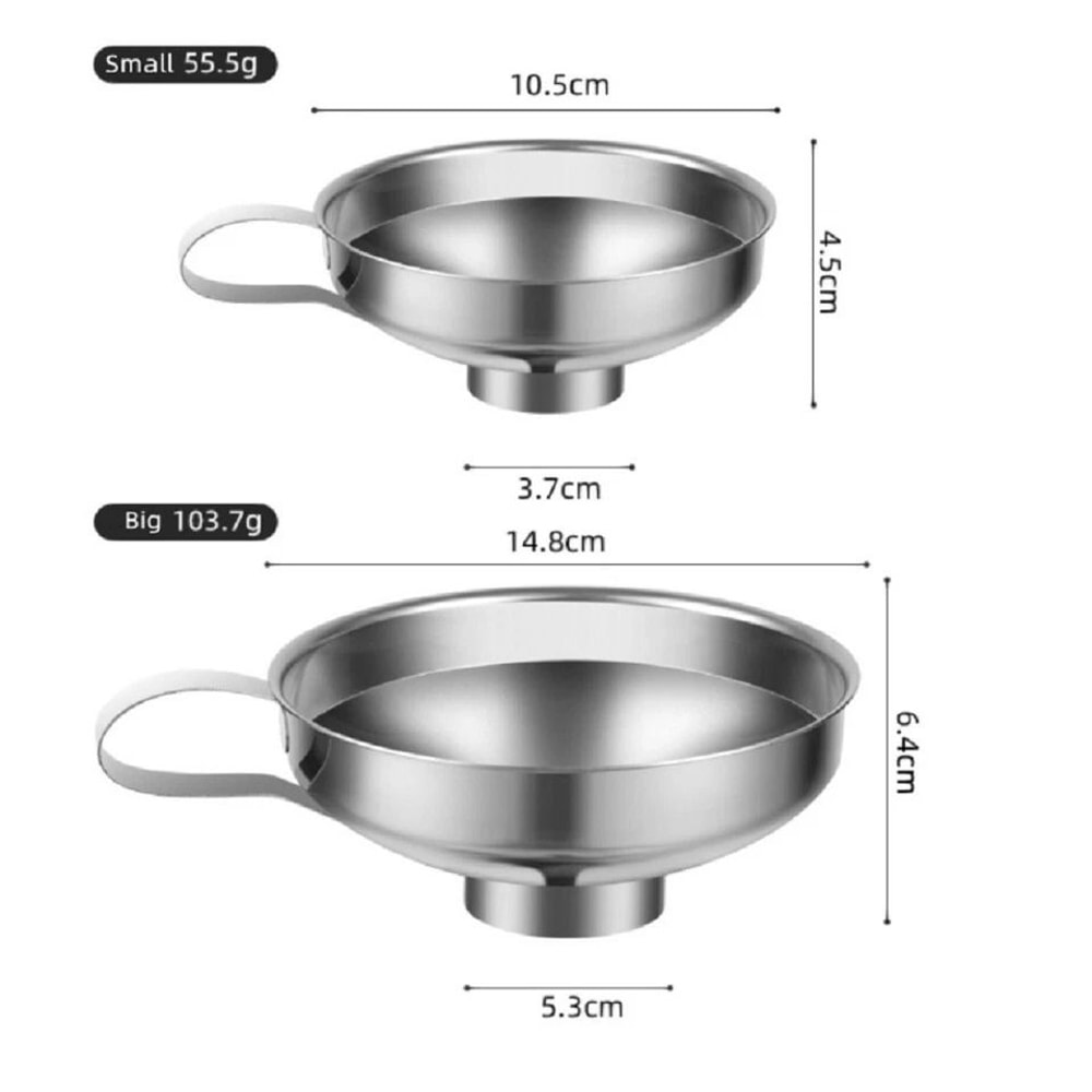 Stainless Steel Canning Funnel Set For Wide Mouth Mason Jars Precision Filling Tool For Canning Pr 1