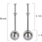 Stainless Steel Long Handle Tea Ball Infuser For Loose Leaf Tea Reusable Strainer 1