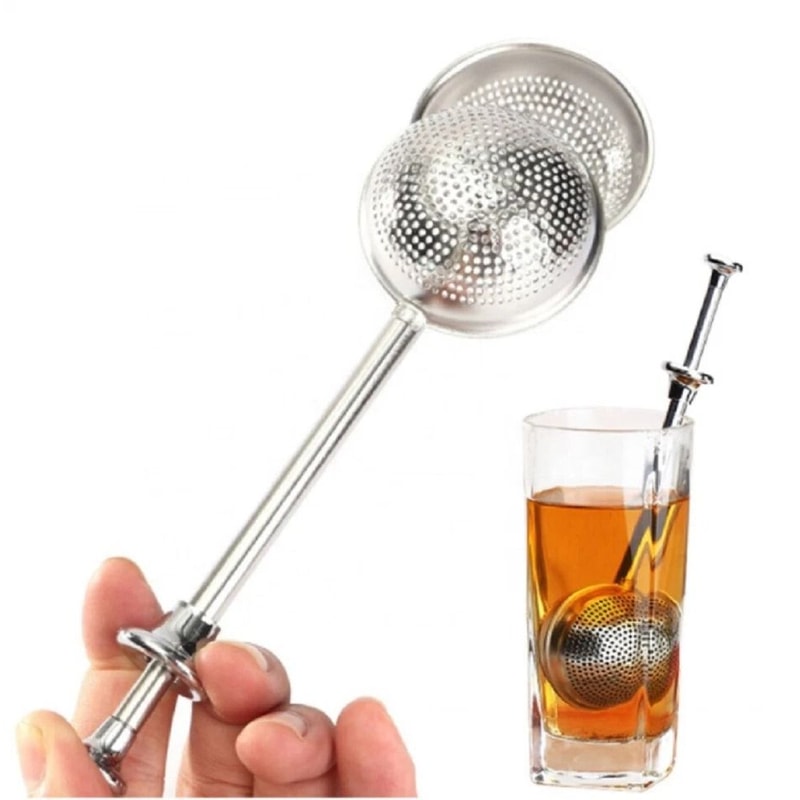 Stainless Steel Long Handle Tea Ball Infuser For Loose Leaf Tea Reusable Strainer 3