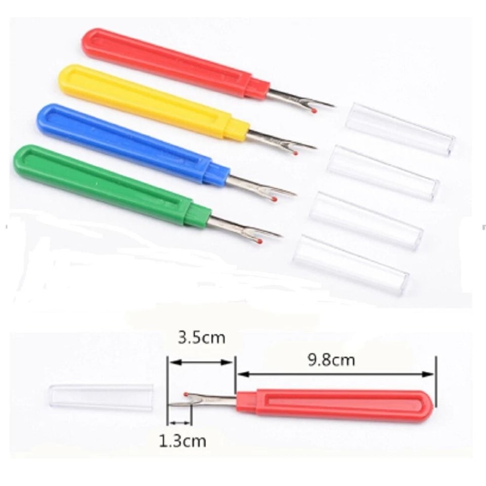Seam Ripper Durable Plastic Handle Stitch Rippers For Thread Removal Perfect For Sewing Craft Proj 1