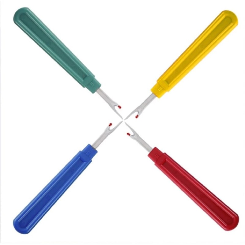 Seam Ripper Durable Plastic Handle Stitch Rippers For Thread Removal Perfect For Sewing Craft Proj 3