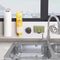 Stainless Steel Sink Sponge Holder Adhesive Kitchen Organizer 7