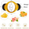 Mango Slicer Pitter With Ergonomic NonSlip Grip Stainless Steel Fruit Cutter 1