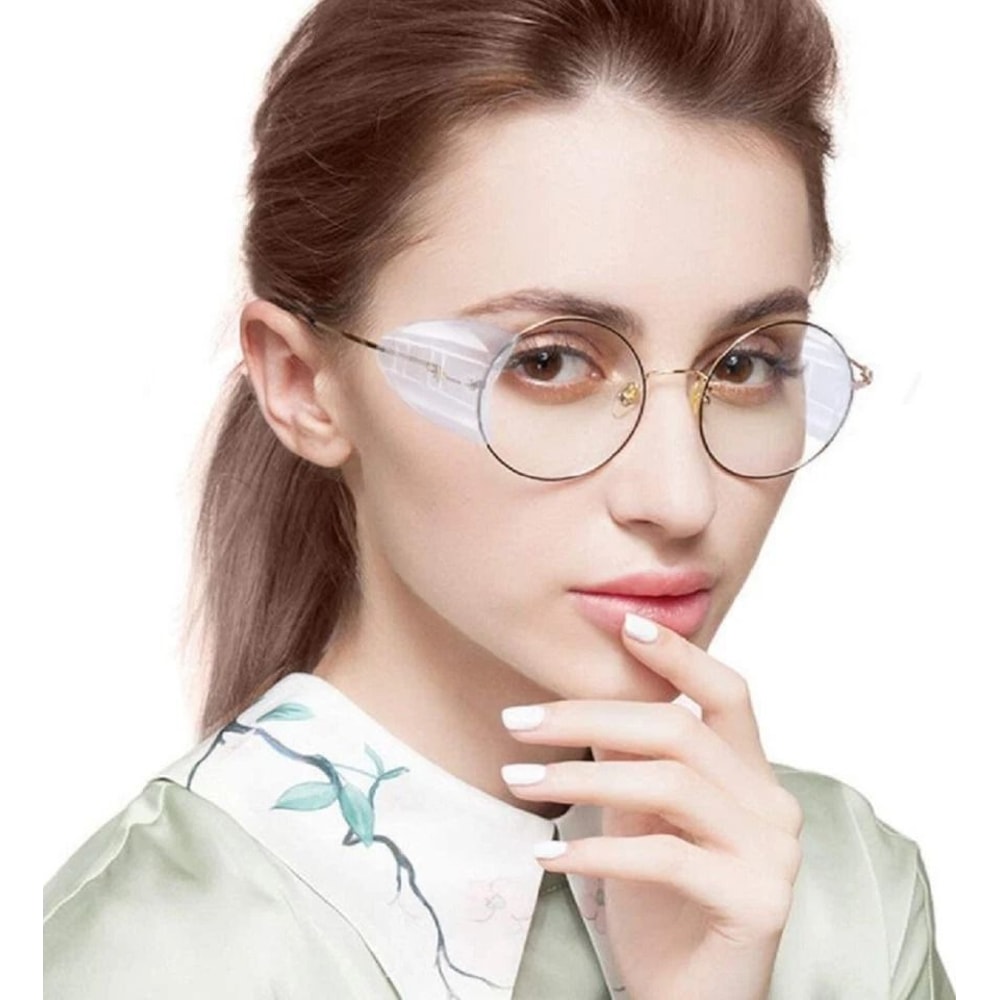 Universal Slip On Eyeglass Side Shields Protective Safety Glasses Side Shields 5