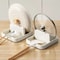 Foldable Countertop Pot Lid Holder Spoon Rest Rack Kitchen Utensil Organizer Stand 5