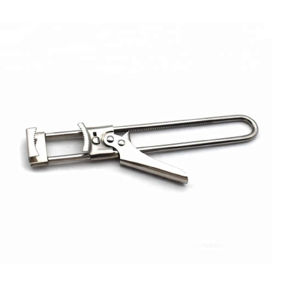 Stainless Steel Adjustable Can Opener Jar Lid Gripper Multifunction Kitchen Tool 0
