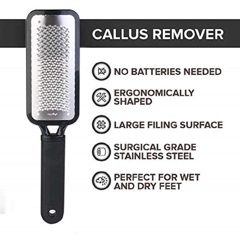 Foot Rasp File Callus Remover Pedicure Tool For Smooth Feet Soft Heels 6