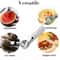 Stainless Steel Ice Cream Scoop With Trigger Handle For Cookie Dough And Melon 3