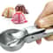 Stainless Steel Ice Cream Scoop With Trigger Handle For Cookie Dough And Melon 7