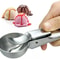 Stainless Steel Ice Cream Scoop With Trigger Handle For Cookie Dough And Melon 7