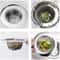 Stainless Steel Sink Strainer Set Kitchen Drain Catcher For Effortless CleanUp 7