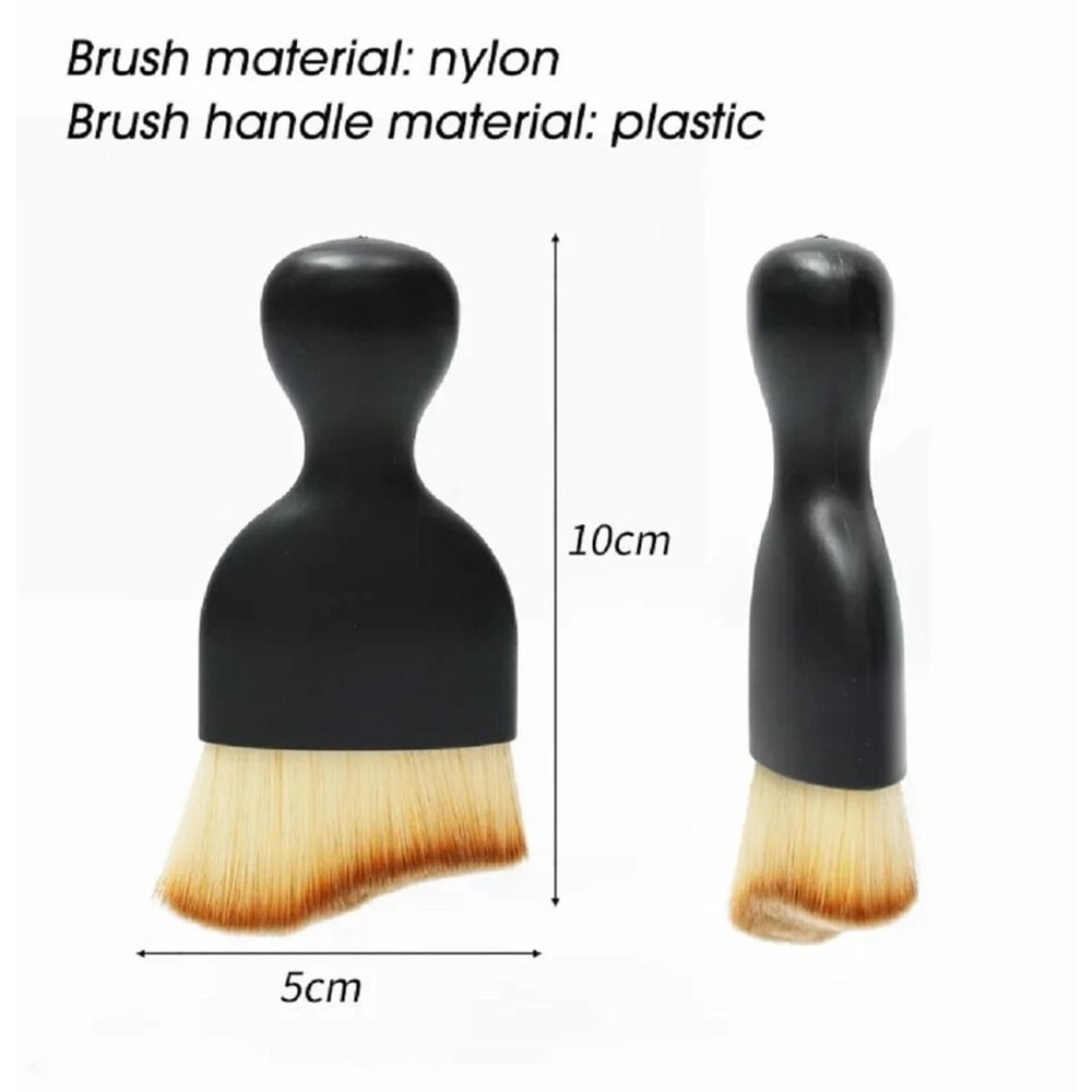 Soft Bristle Car Interior Detail Brush Gentle Dust Cleaner For Dashboard Vents Console 1