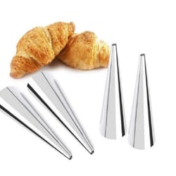stainless steel pastry mold set cream horn & cannoli baking tubes