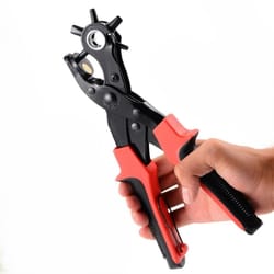 heavy duty leather hole punch pliers for belts & straps